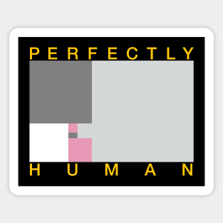 Perfectly Human - Demigirl Pride Flag Magnet